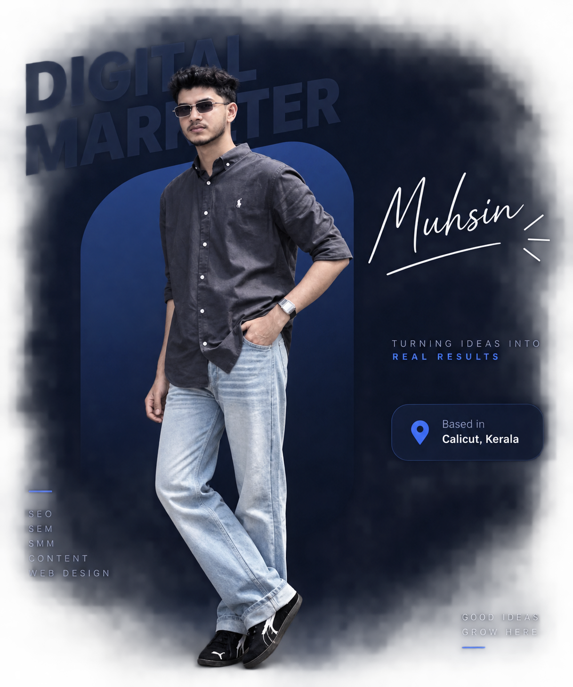 Muhammed Muhsin, freelance digital marketer in Calicut, Kerala